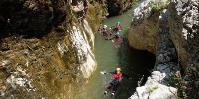 canyoning malaga