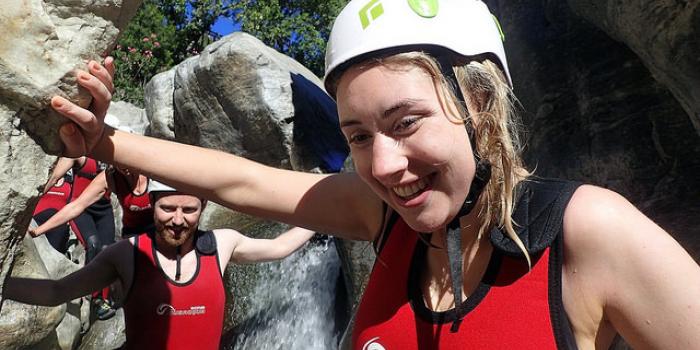 barranquismo para grupos en marbella