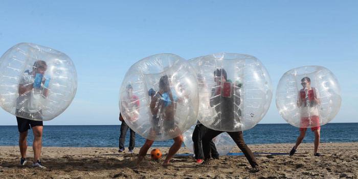 beach olympics teambuilding in Marbella