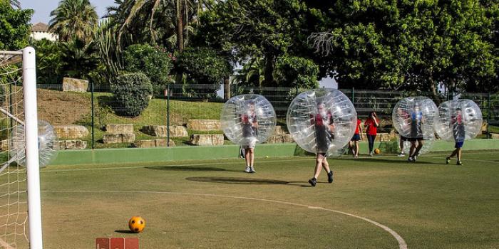 bubble soccer marbella
