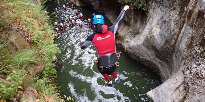 canyoning marbella