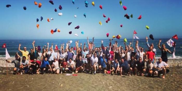 beach olympics teambuilding in Marbella